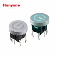 Honyone大量供应TS2圆形轻触开关，直径10mm不带灯轻触开关