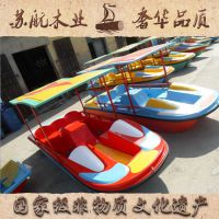 玻璃钢渔船 火热大卖玻璃钢小型水上作业手划船