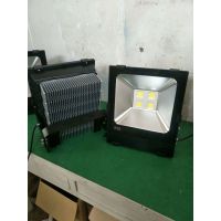 150W集成防水投射灯 黑色经典背包投光灯 节能户外灯绿化照明灯