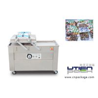 供应上海佑天元DZ-500/2S贝壳海鲜真空包装机|双室真空包装机|高效高速