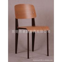 厂家直销休闲椅，塑料椅，仿木椅铝合金椅子酒店椅可定制AL-038