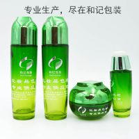 厂家直销高端玻璃乳液瓶、玻璃膏霜瓶、玻璃面膜瓶、玻璃爽肤水瓶