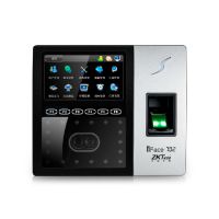 中控iface702人脸指纹识别考勤机 人脸打卡机 指纹考勤机