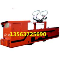 专业制造10吨窄轨架线式电机车