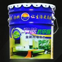 河北环保乳胶漆，涂料厂家直销净味抗甲醛环保乳胶漆招商