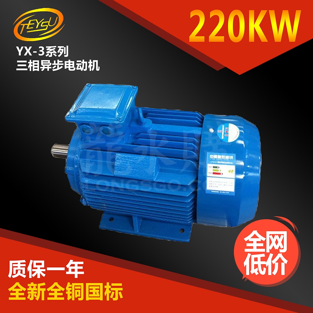 翔能泰速 E YX3 220KW 三相异步电动机 2极 355M1-2