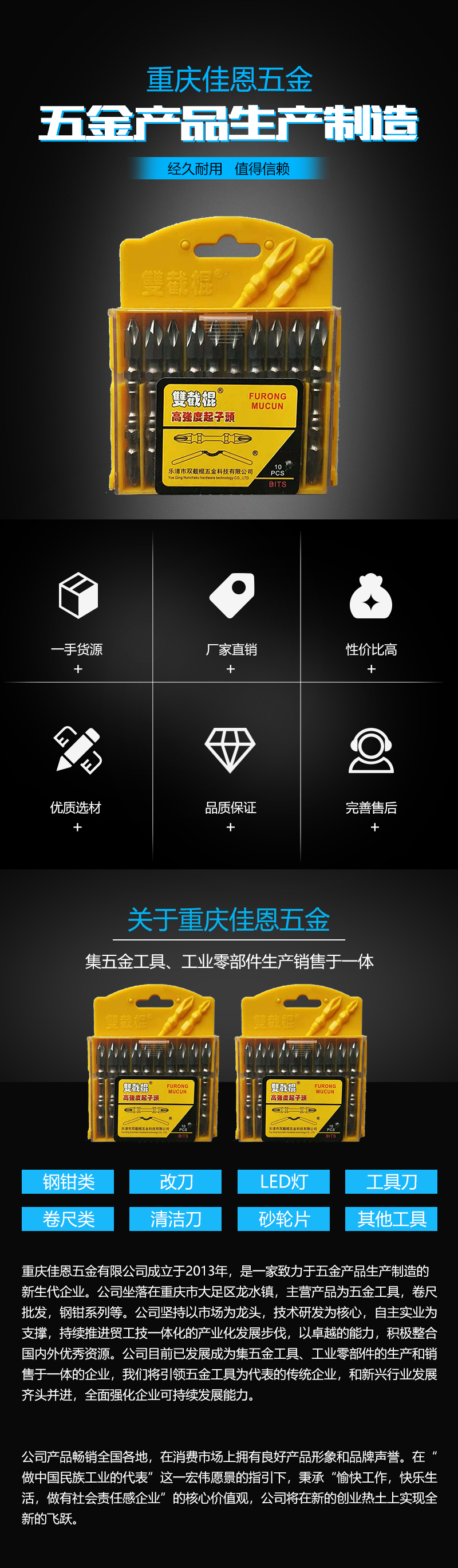 高强度起子头详情页