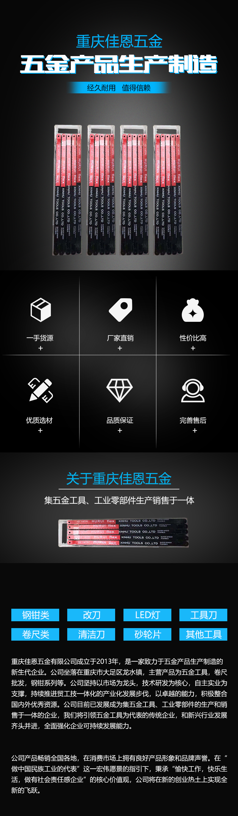 锯条详情图