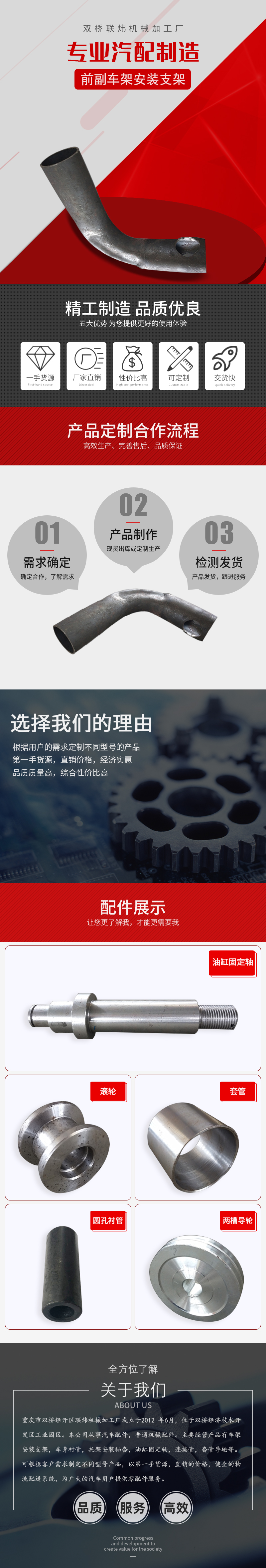 前副车架安装支架