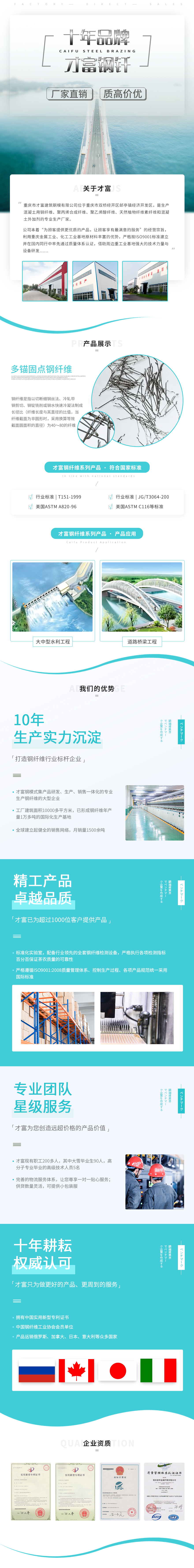 4-多锚固点钢纤维