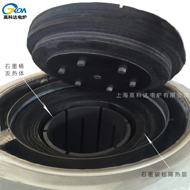 GKD-NF真空碳管炉石墨加热高温电阻炉