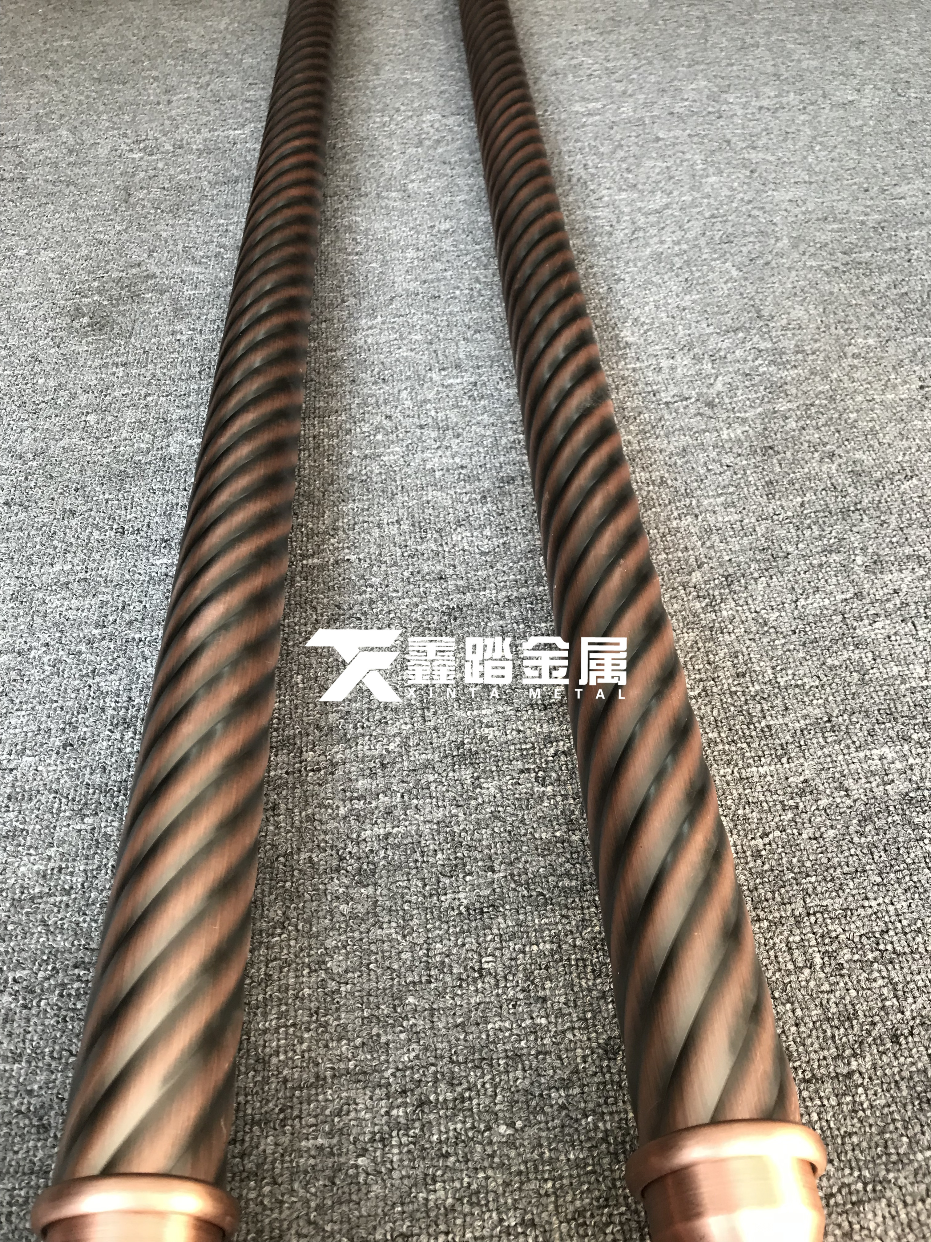 定制推拉门不锈钢红古铜拉手大门不锈钢把手