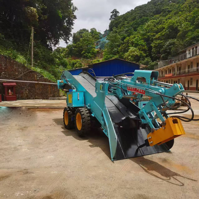 矿用隧道挖掘顶管扒渣机