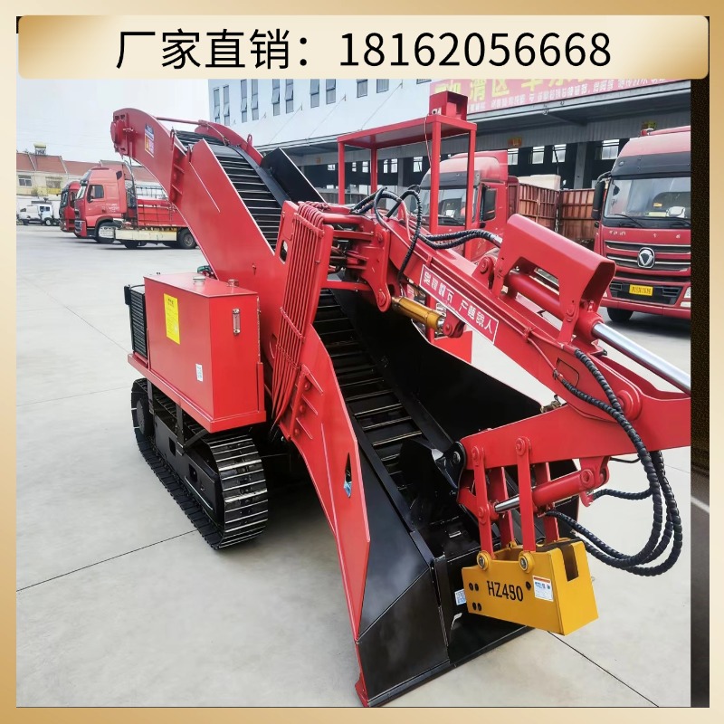 加厚钢板轮式扒渣机｜名舜矿山隧道专用