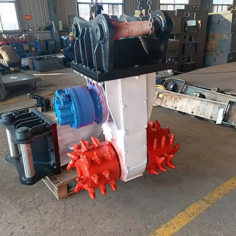 温建生产隧道液压铣挖机　