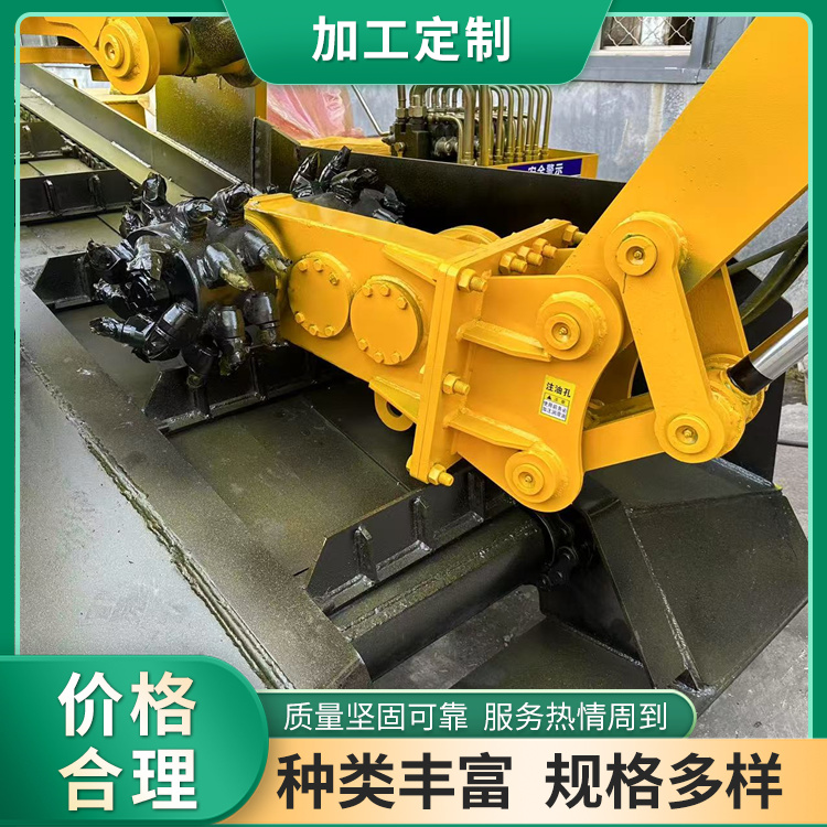 1.窄巷道扒渣机 锤破一体 可折叠尾